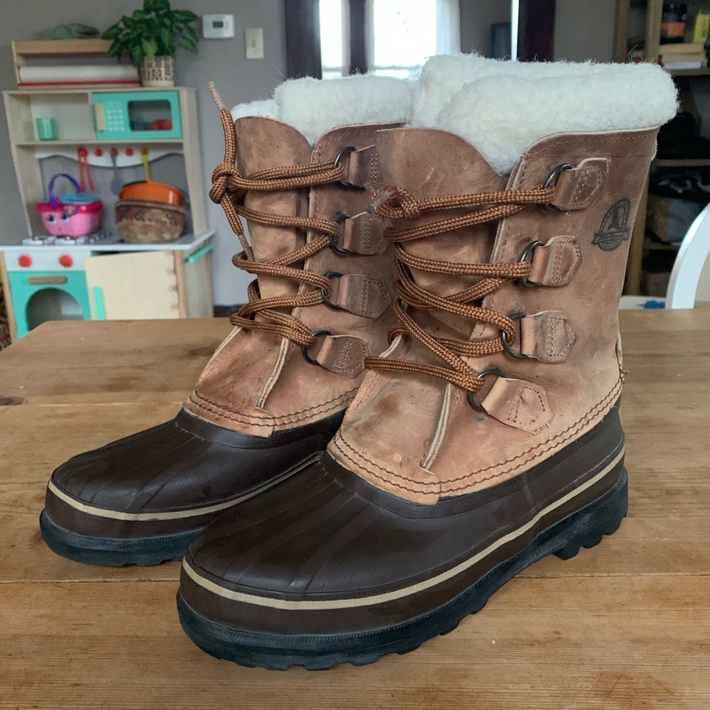 Vintage Eddie Bauer Sorel Snow Boots